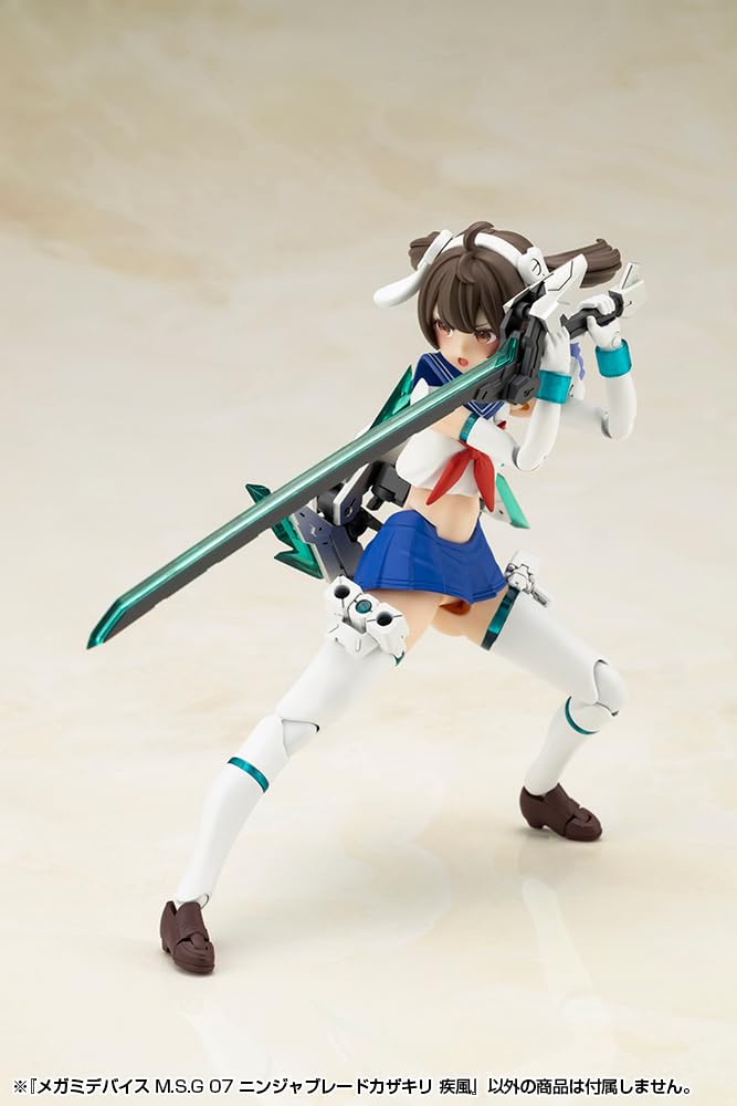 Amazon | メガミデバイス M.S.G.:07 忍者ブレード 風切ゲイル モデル